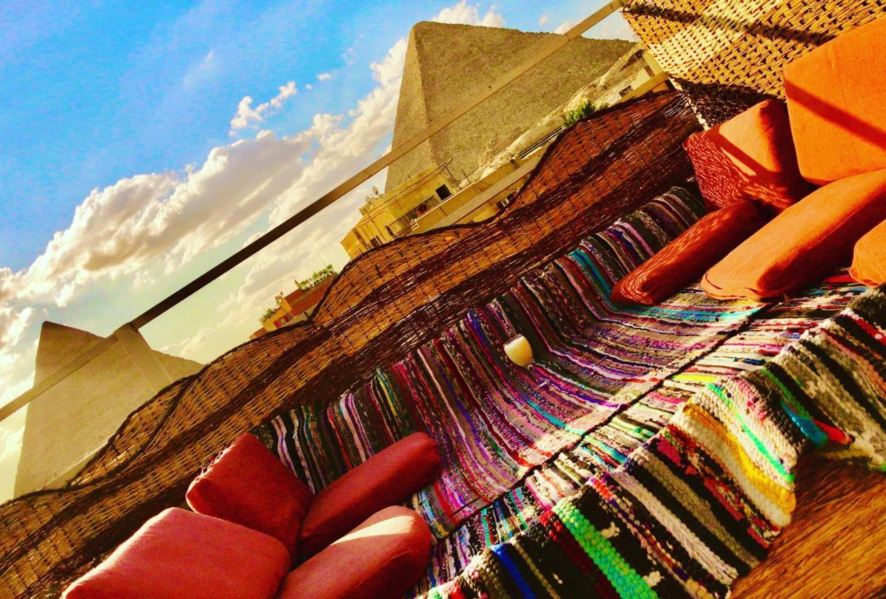 فندق Carpet Alaadein Pyramids View Kafret el-Gabal المظهر الخارجي الصورة