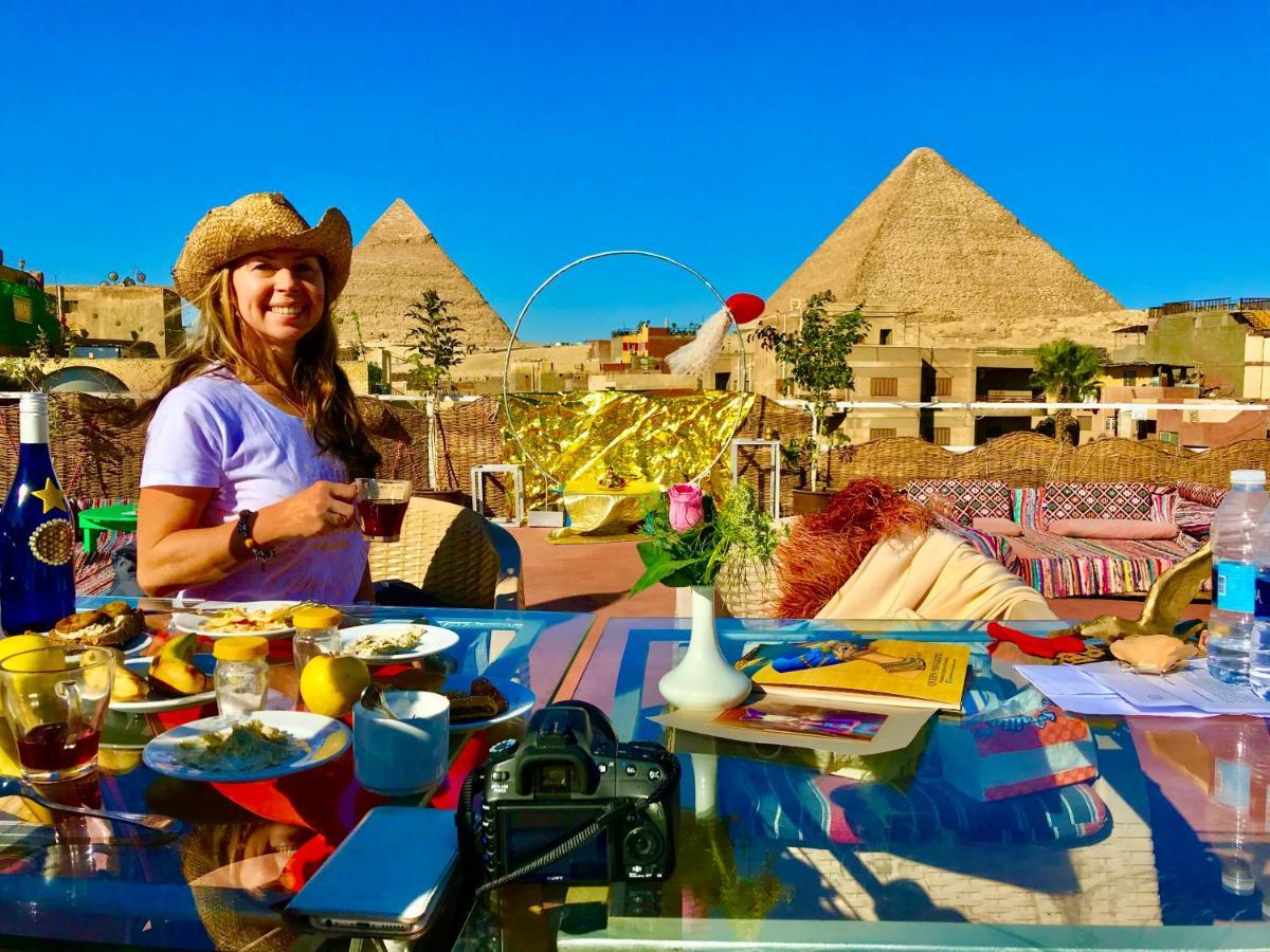 فندق Carpet Alaadein Pyramids View Kafret el-Gabal المظهر الخارجي الصورة
